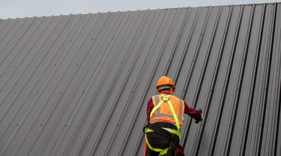 Professional metal roof installation services in Gregory, AR